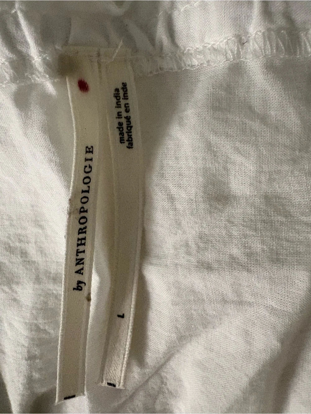 Anthropologie breathable white
